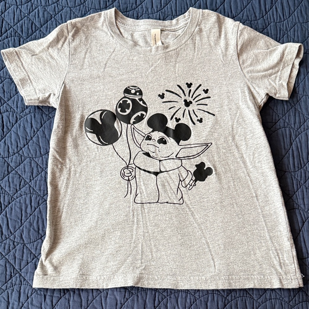 Kids Baby Yoda Graphic T-Shirt